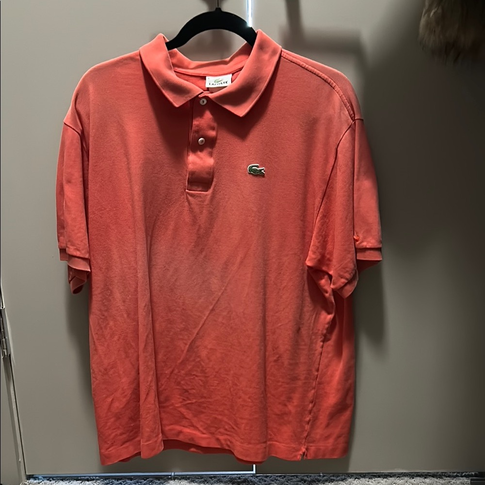 Lacoste Men's Coral Polo Shirt